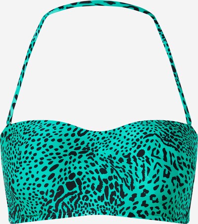Seafolly Góra bikini w kolorze nefryt / czarnym, Podgląd produktu