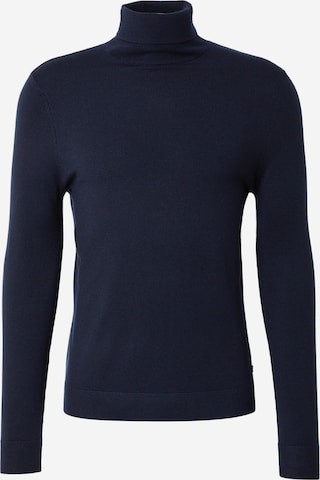 Pull-over QS en bleu : devant