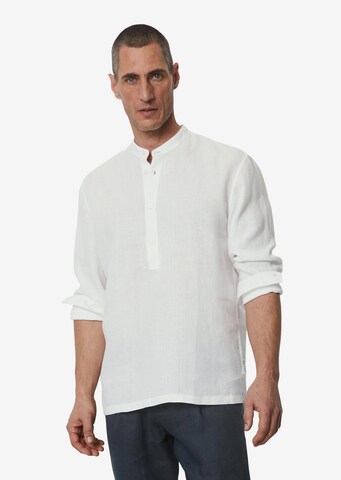 Marc O'Polo Regular fit Button Up Shirt in White: front