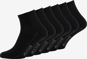 MUSTANG Socken in Schwarz