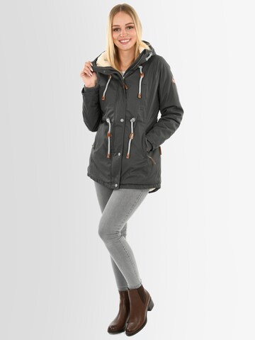 NAVAHOO Winterjacke in Grau
