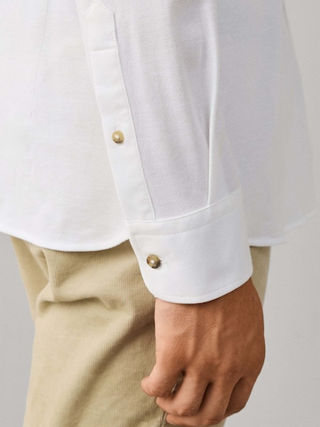 Coupe regular Chemise Hackett London en blanc