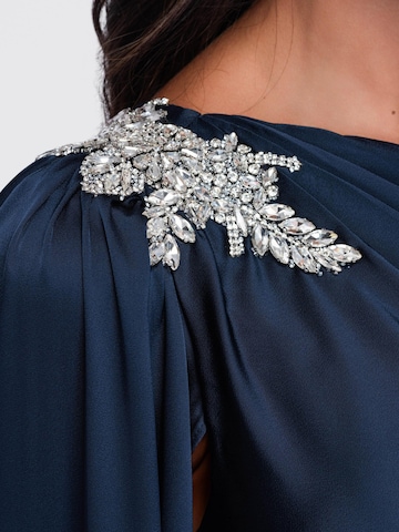 Ombre Abendkleid‌‌‌ in Blau