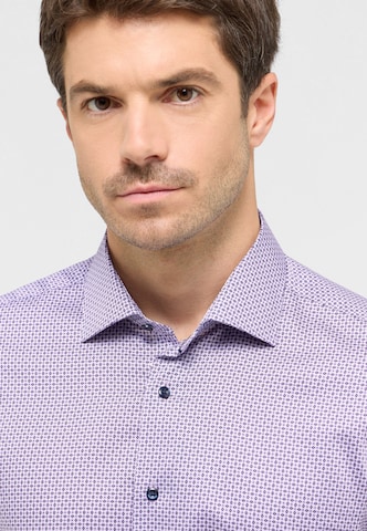 ETERNA Slim fit Business shirt in Purple