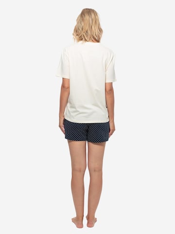 SCHIESSER Pyjama 'Cotton' in Wit