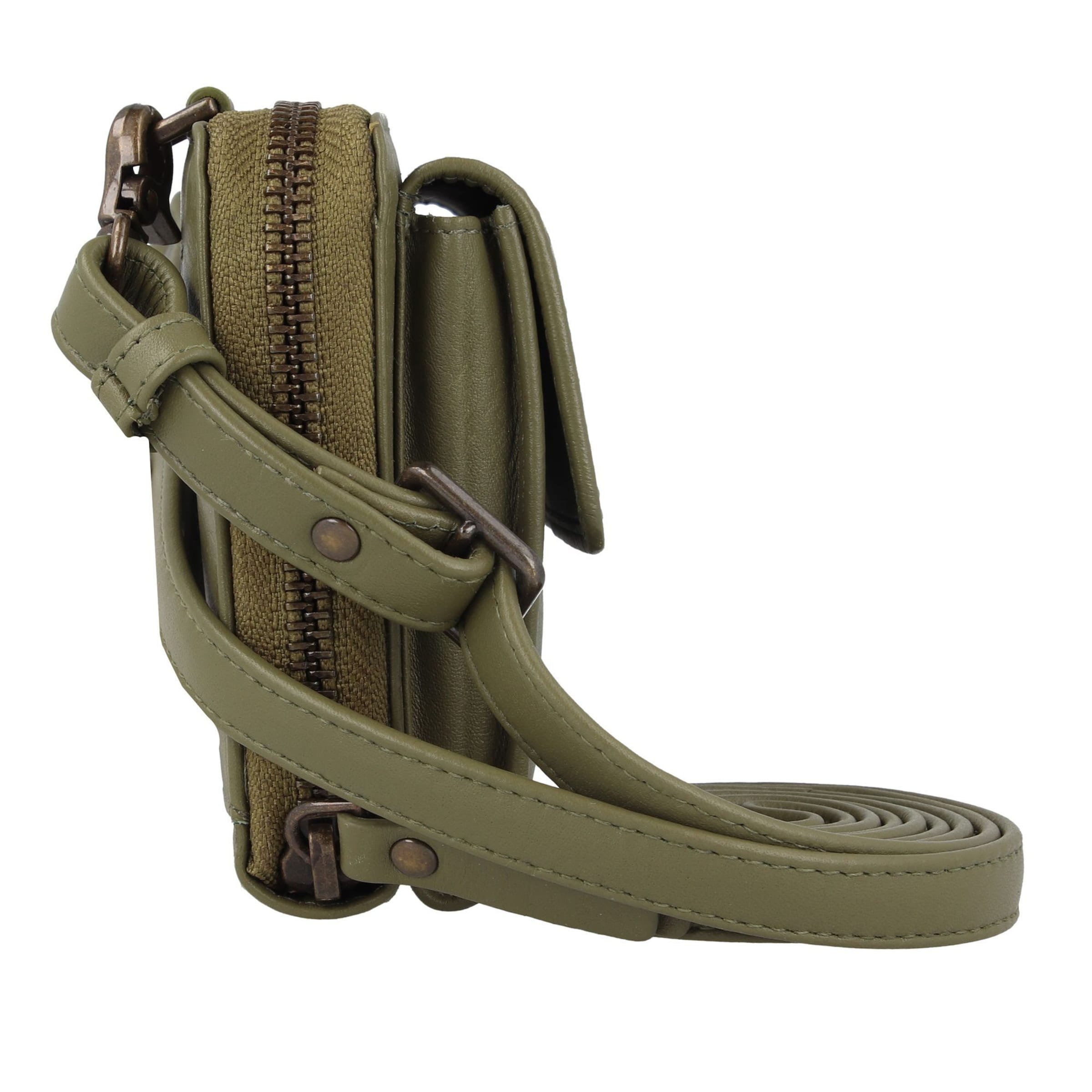 Esquire Crossbody Bag 'Peru' in Green