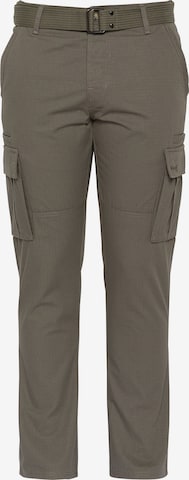 Schott NYC Regular Hose in Grün: Vorderseite