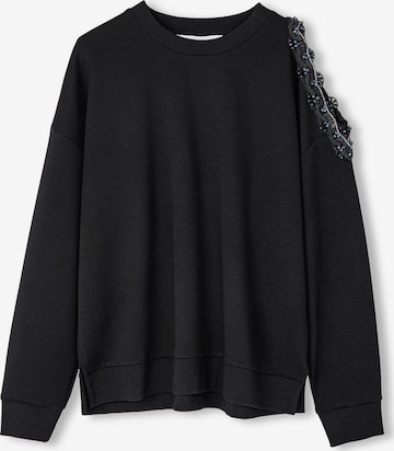 Ipekyol Sweatshirt in Black: front
