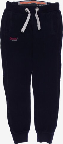 Superdry Pants in S in Black: front