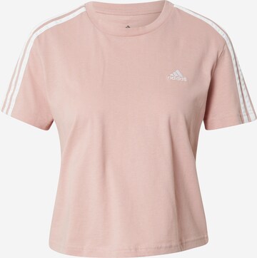 T-shirt fonctionnel ADIDAS SPORTSWEAR en rose : devant