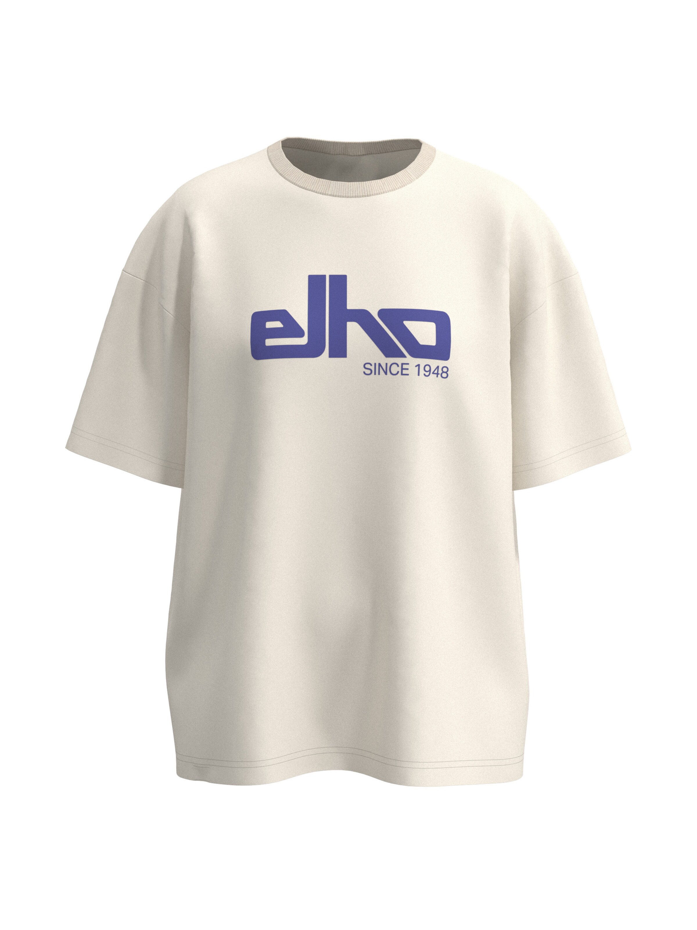 elho T-Shirt 'Roseheim 89' in Weiß: Vorderseite