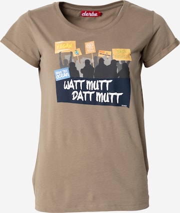 Derbe Shirt 'Watt Mutt Girls' in Grey: front