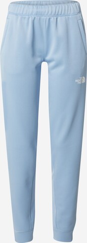 Tapered Pantaloni per outdoor 'REAXION' di THE NORTH FACE in blu: frontale