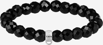 Thomas Sabo Armband in Schwarz: Vorderseite
