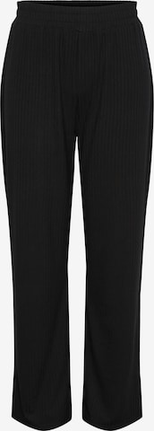 PIECES Regular Pants 'Kylie' in Black: front