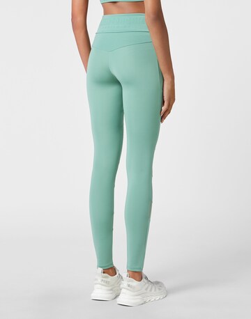 Plein Sport - Skinny Leggings 'Statement' en verde