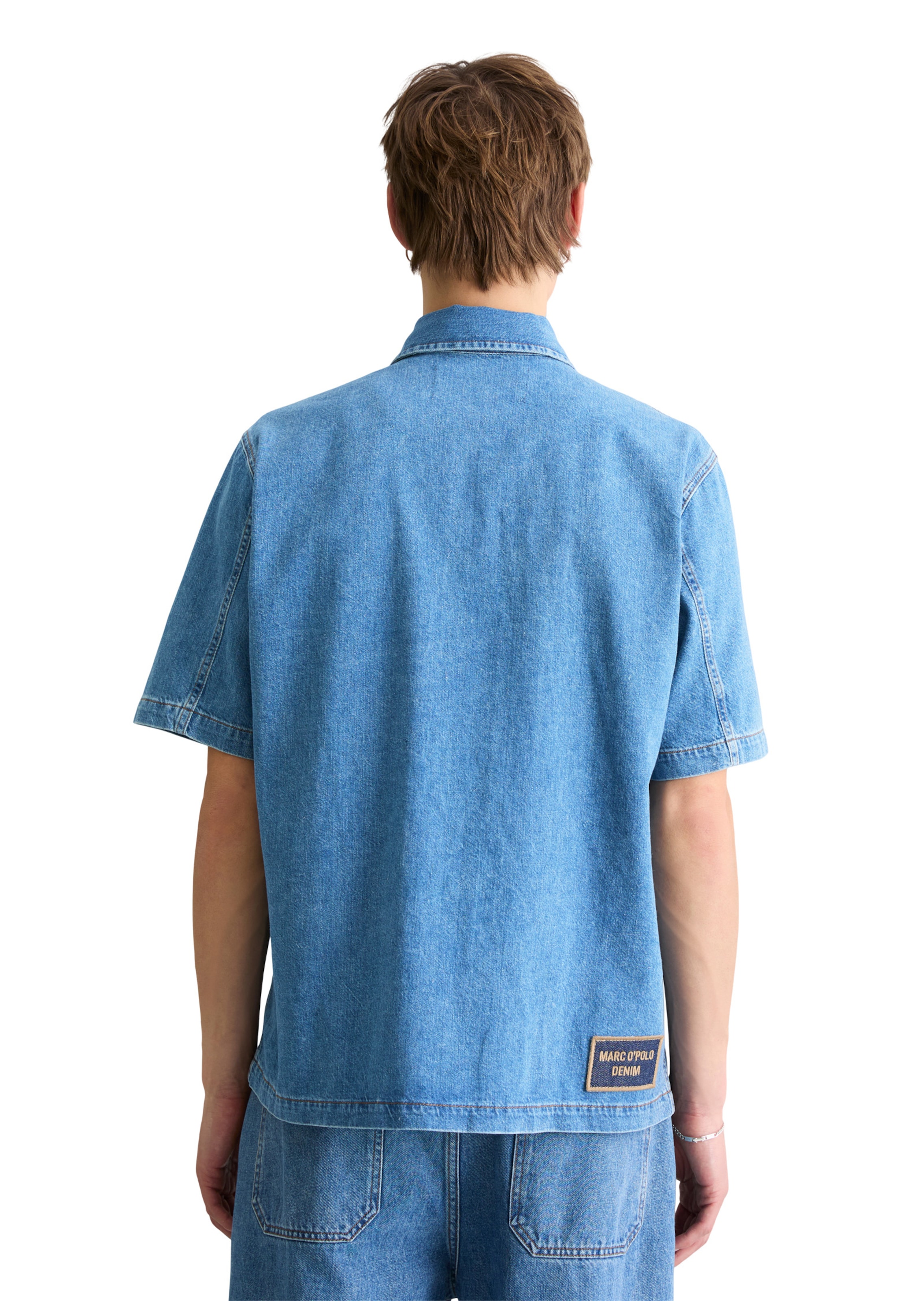Marc O'Polo DENIM Regular fit Overhemd in Blauw