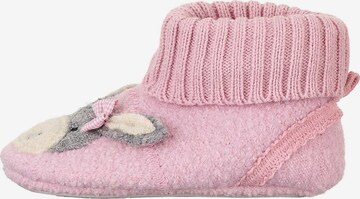 Pantoufle 'Emmi' STERNTALER en rose : devant