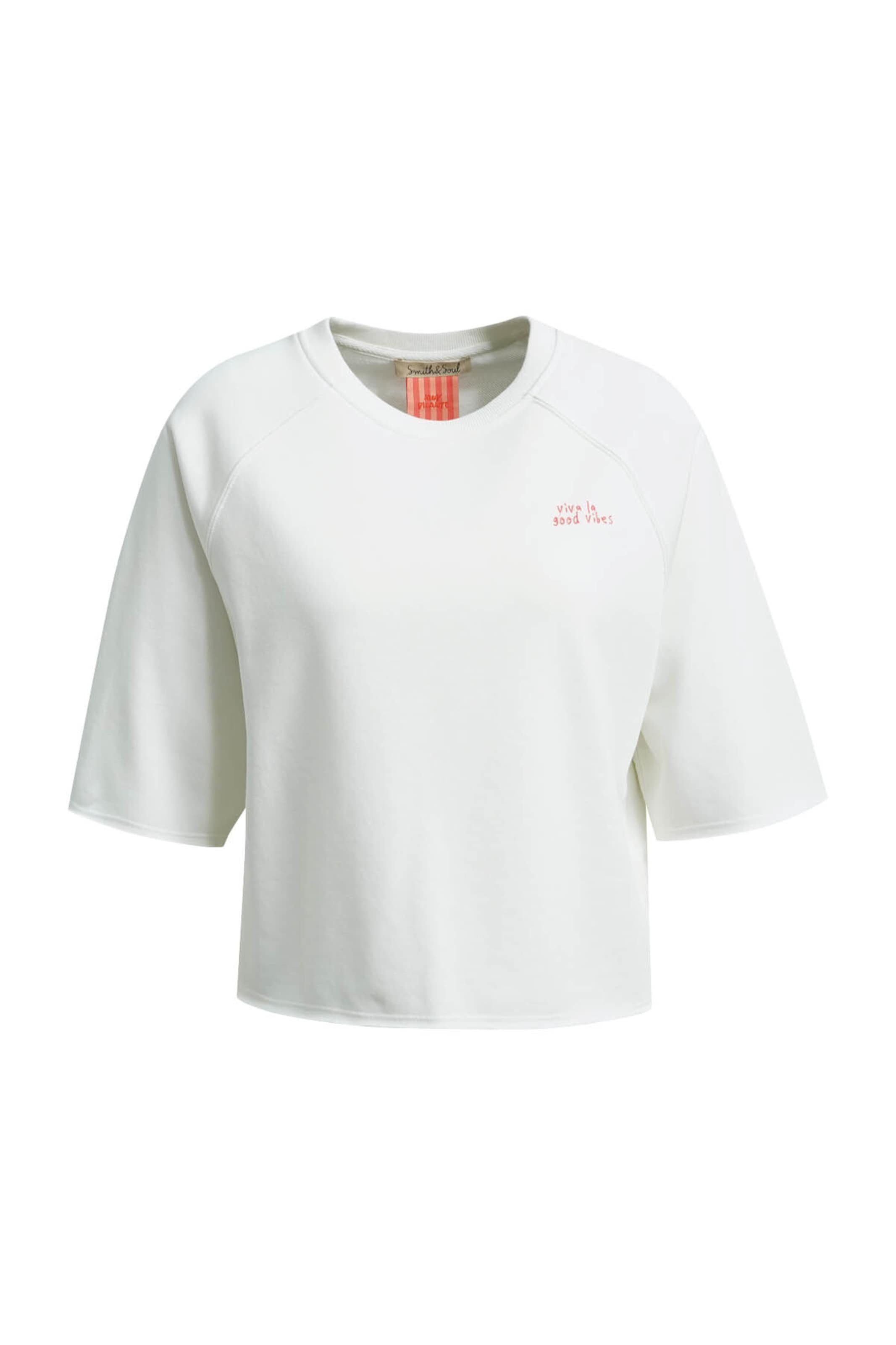 Smith&Soul Sweatshirt in White: front