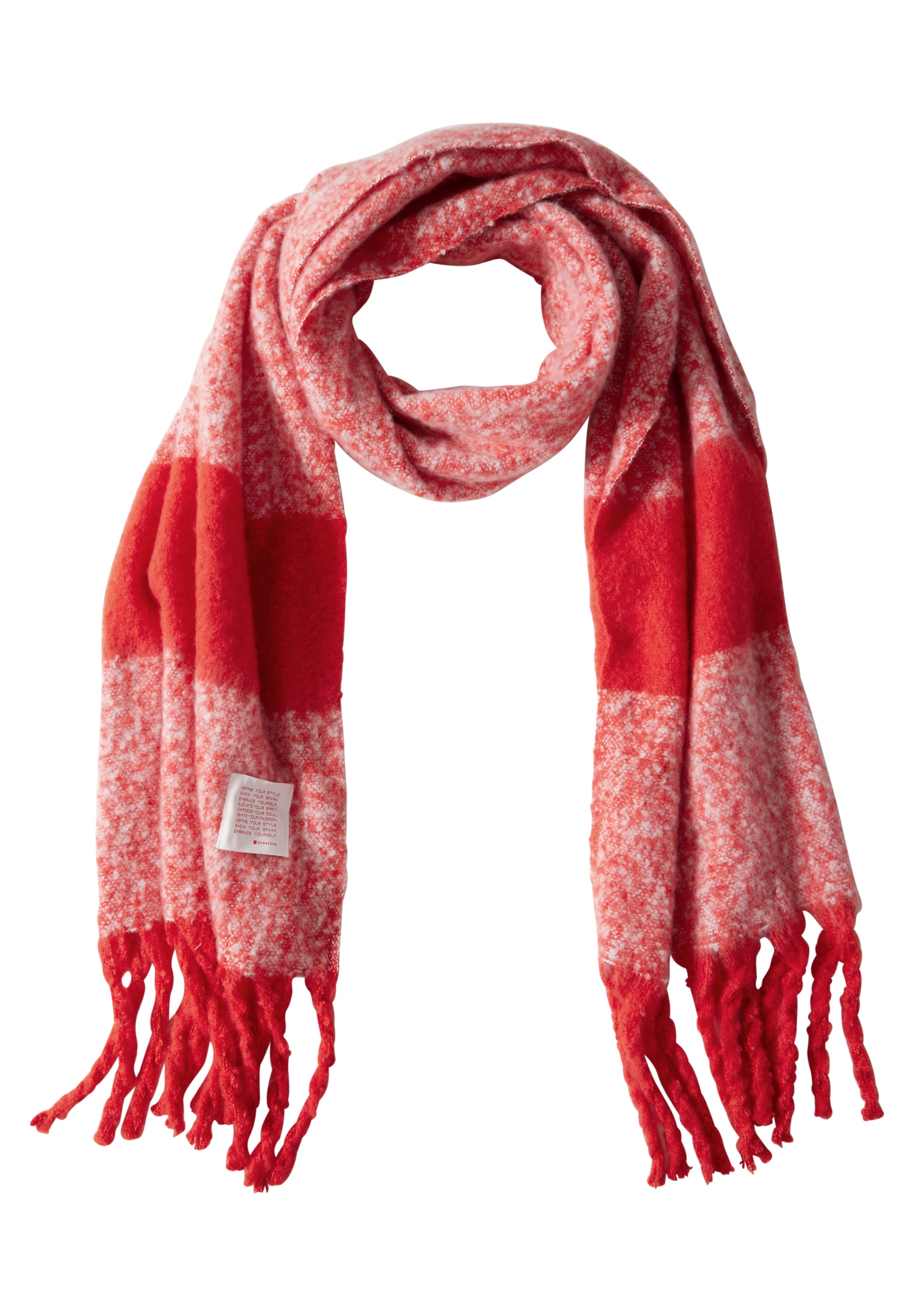 STREET ONE Scarf in Red: front