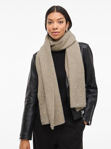 VILA - Chal 'SUMMER' en beige: frente