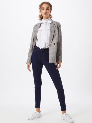 Dorothy Perkins Skinny Jeans 'Ellis' in Blau