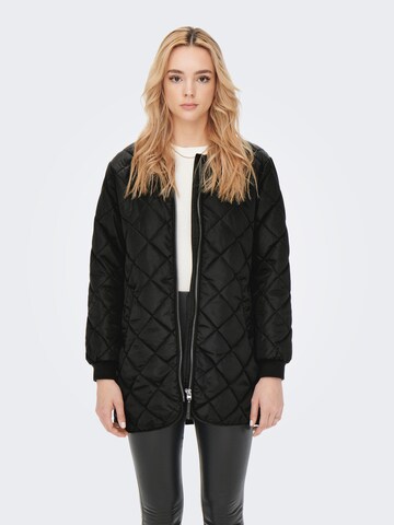 Veste mi-saison 'JESSICA' ONLY en noir : devant