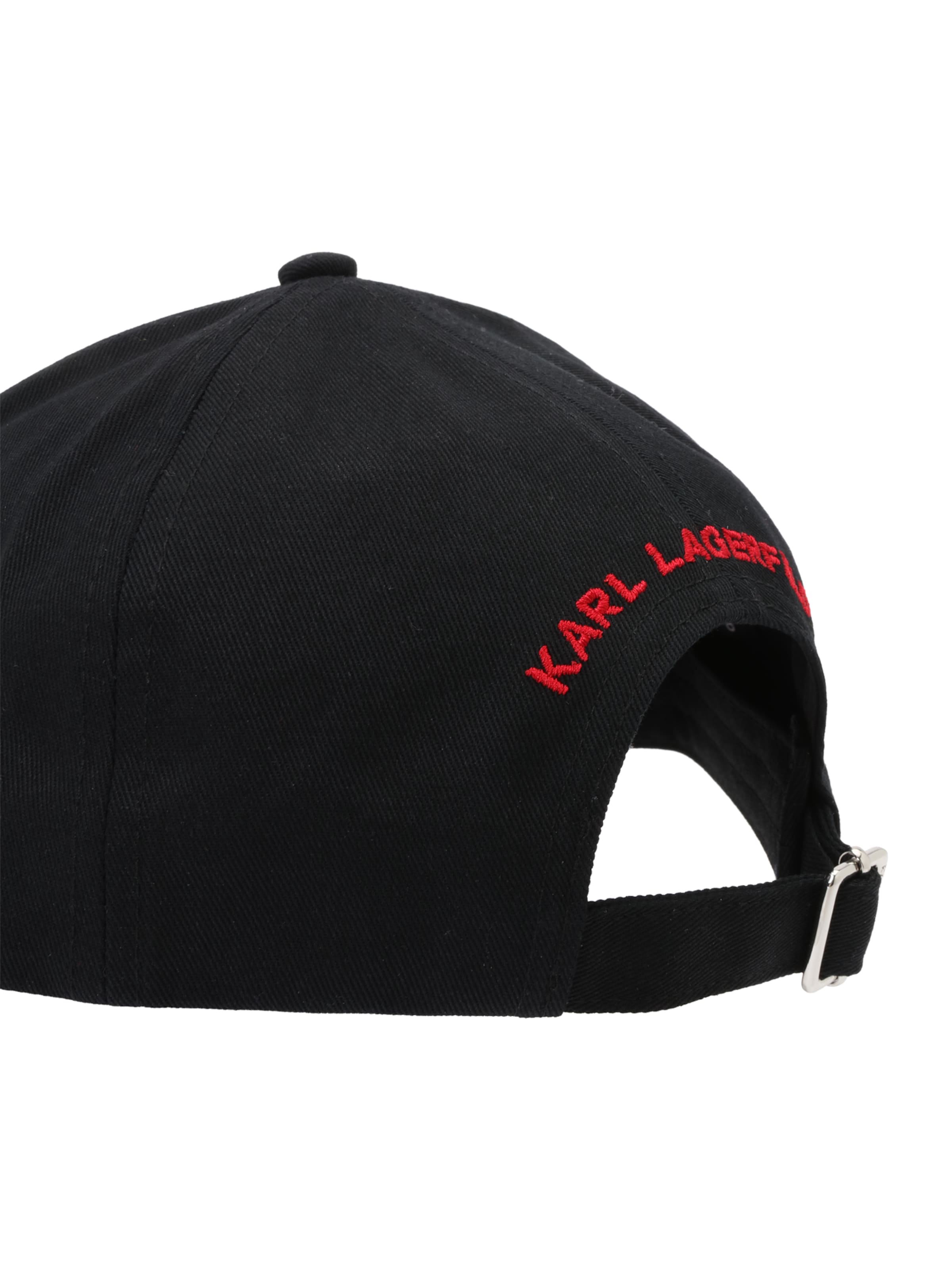 Șapcă 'IKON' de la Karl Lagerfeld pe negru