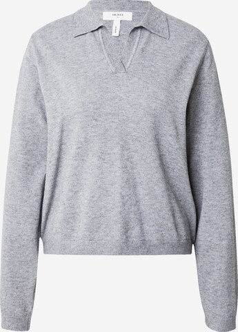 OBJECT - Pullover 'THESS' em cinzento: frente