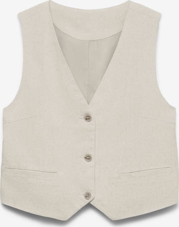 Gilet 'VMLia' VERO MODA en beige : devant