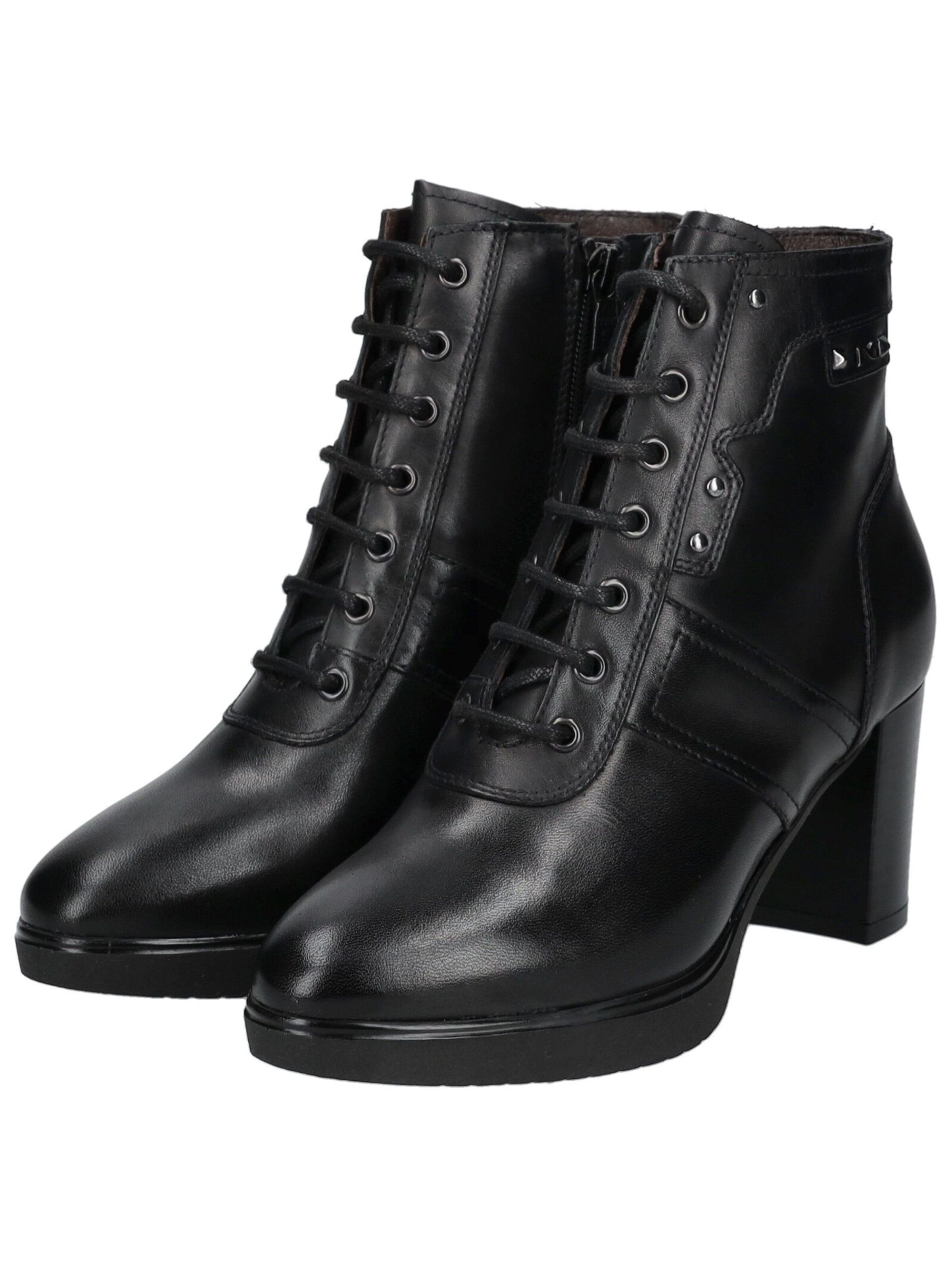 Nero Giardini Lace-up bootie in Black