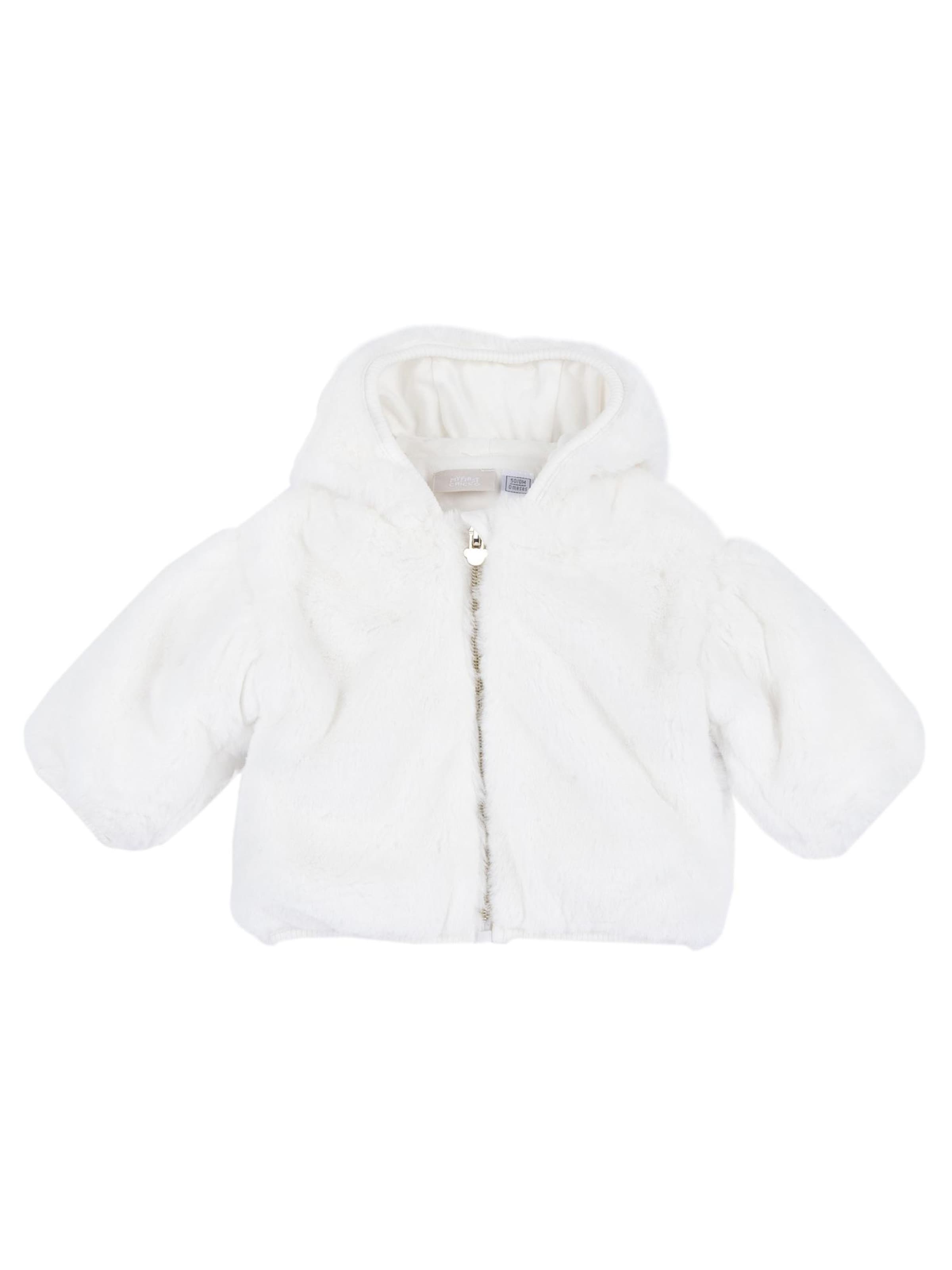 Chicco Vinterjakke i hvid: forside