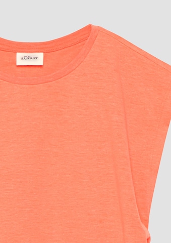 T-Shirt s.Oliver en orange