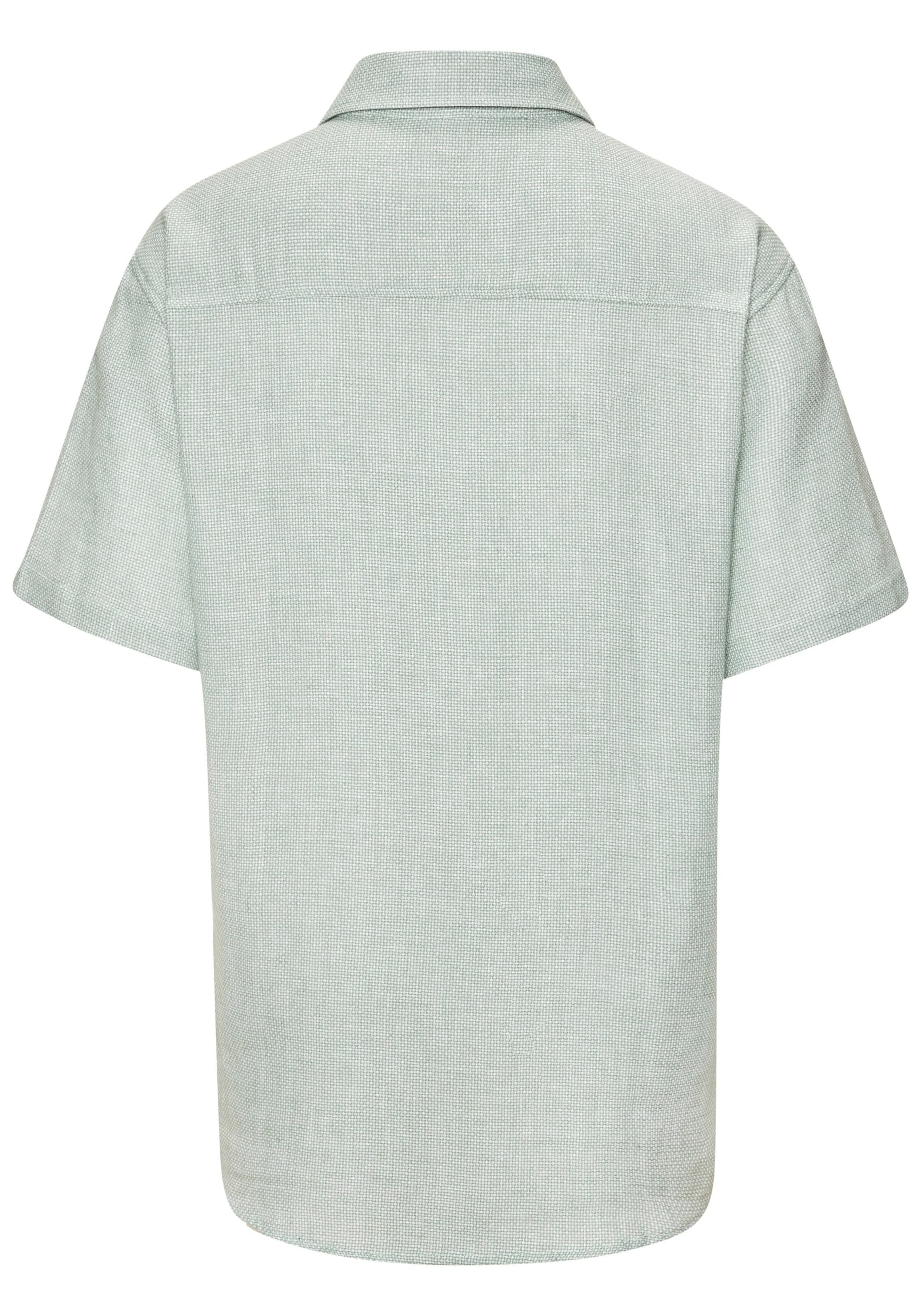 JOHN DEVIN Comfort fit Button Up Shirt in Green
