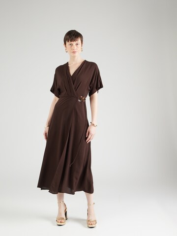 Robe Trendyol en marron : devant