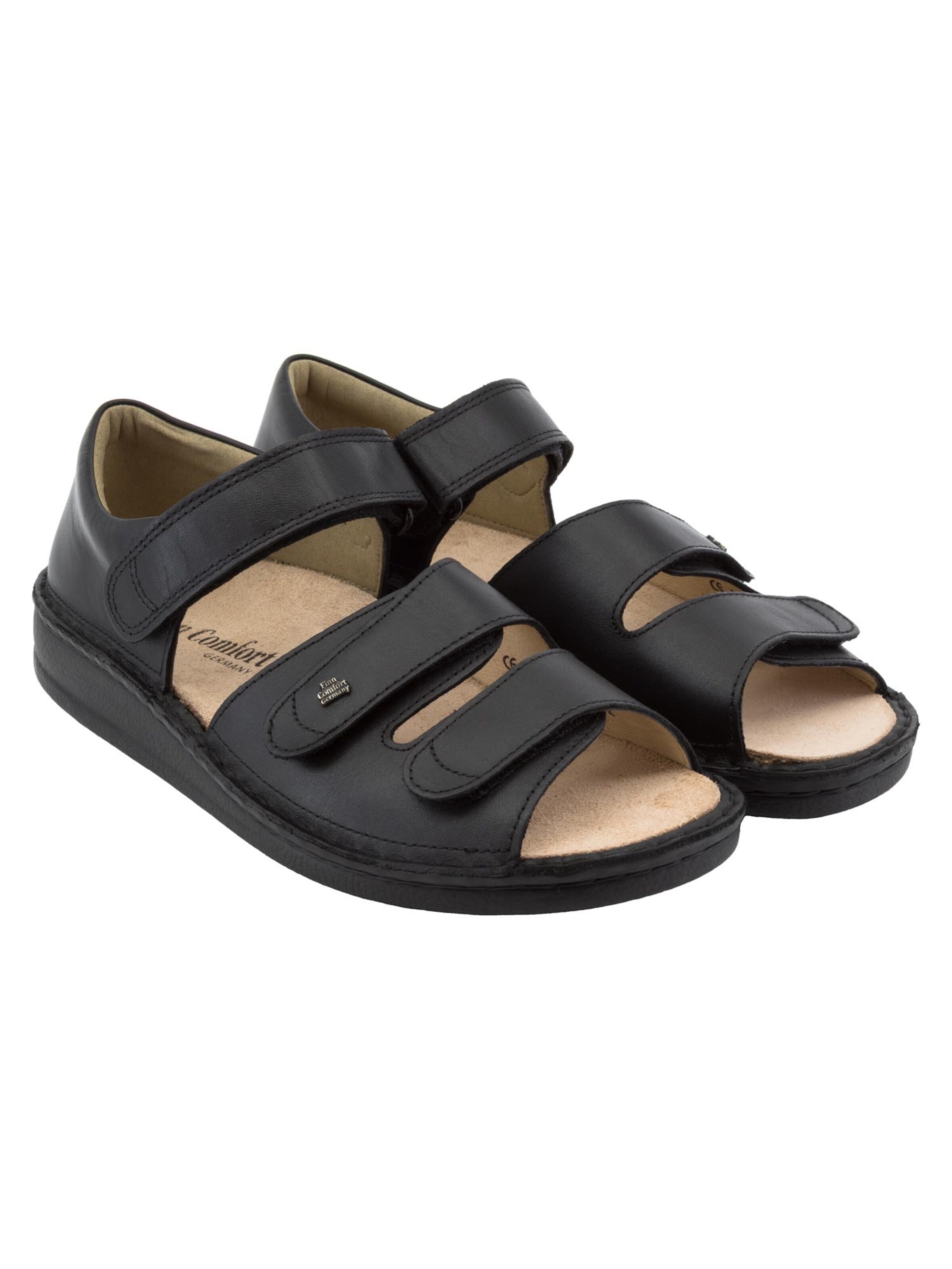Finn Comfort Sandalen 'Baltrum' in Zwart