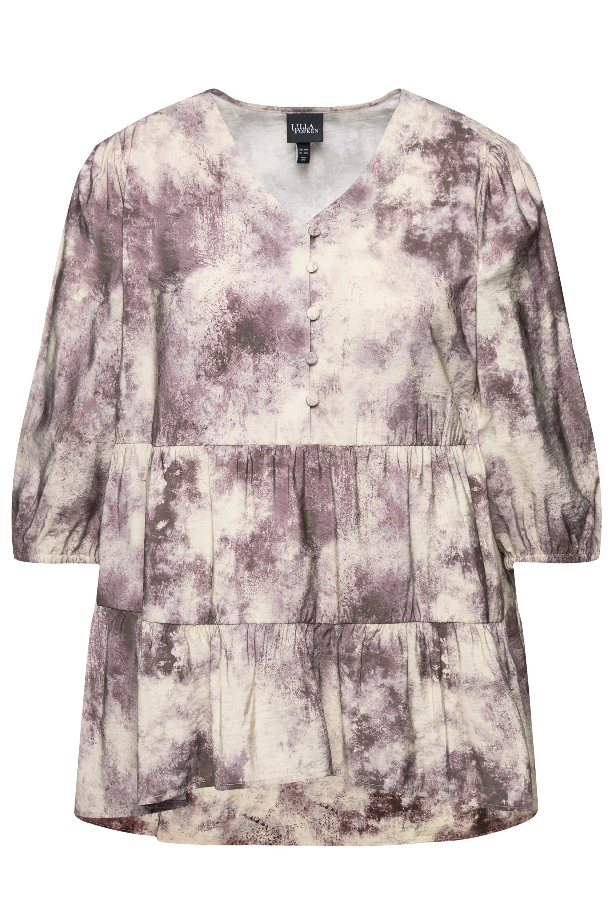 Ulla Popken Tunika in Grau: Vorderseite