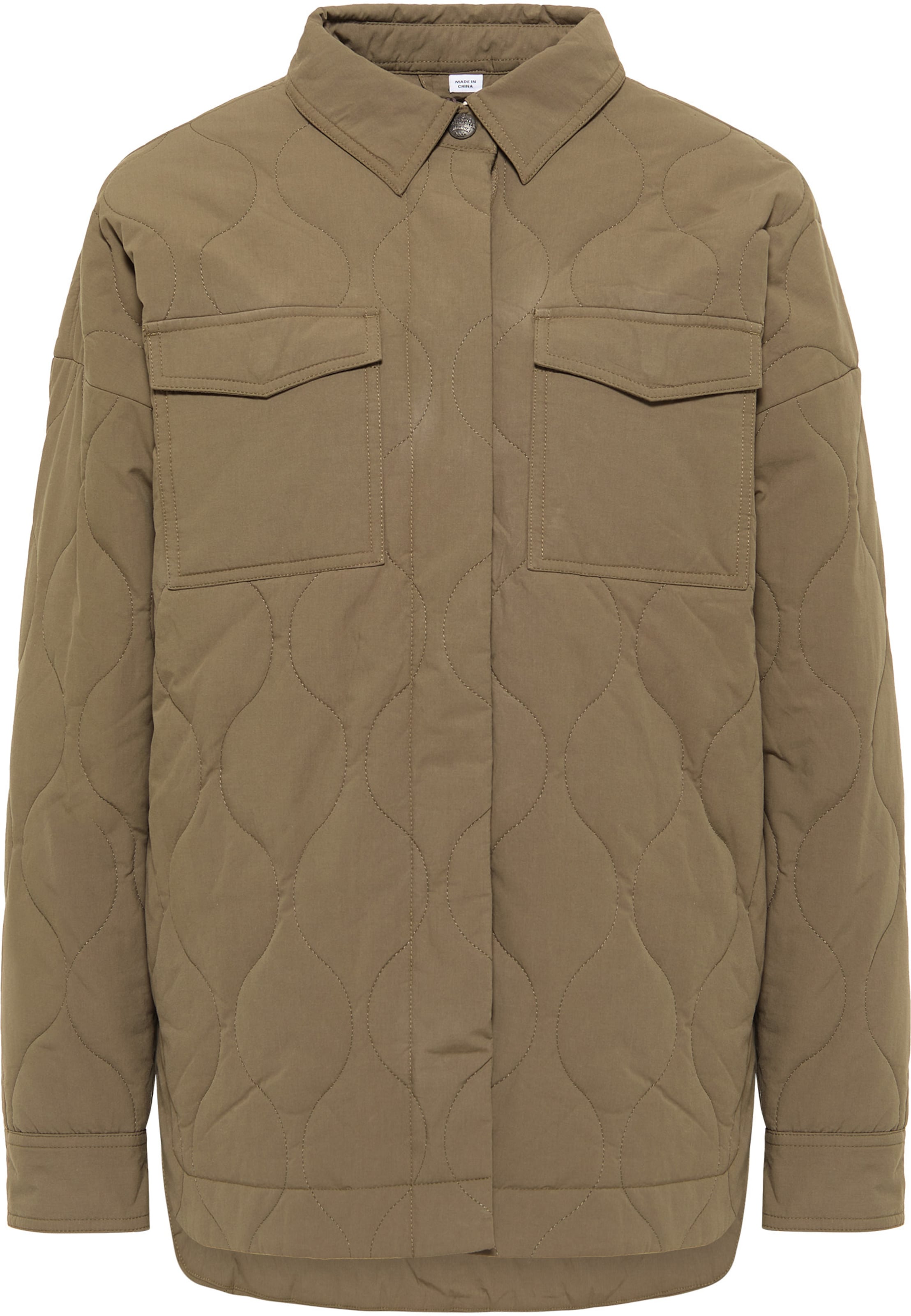 DreiMaster Vintage Between-season jacket in Green: front