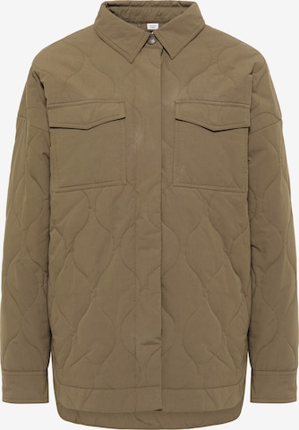 DreiMaster Vintage Преходно яке в зелено: отпред