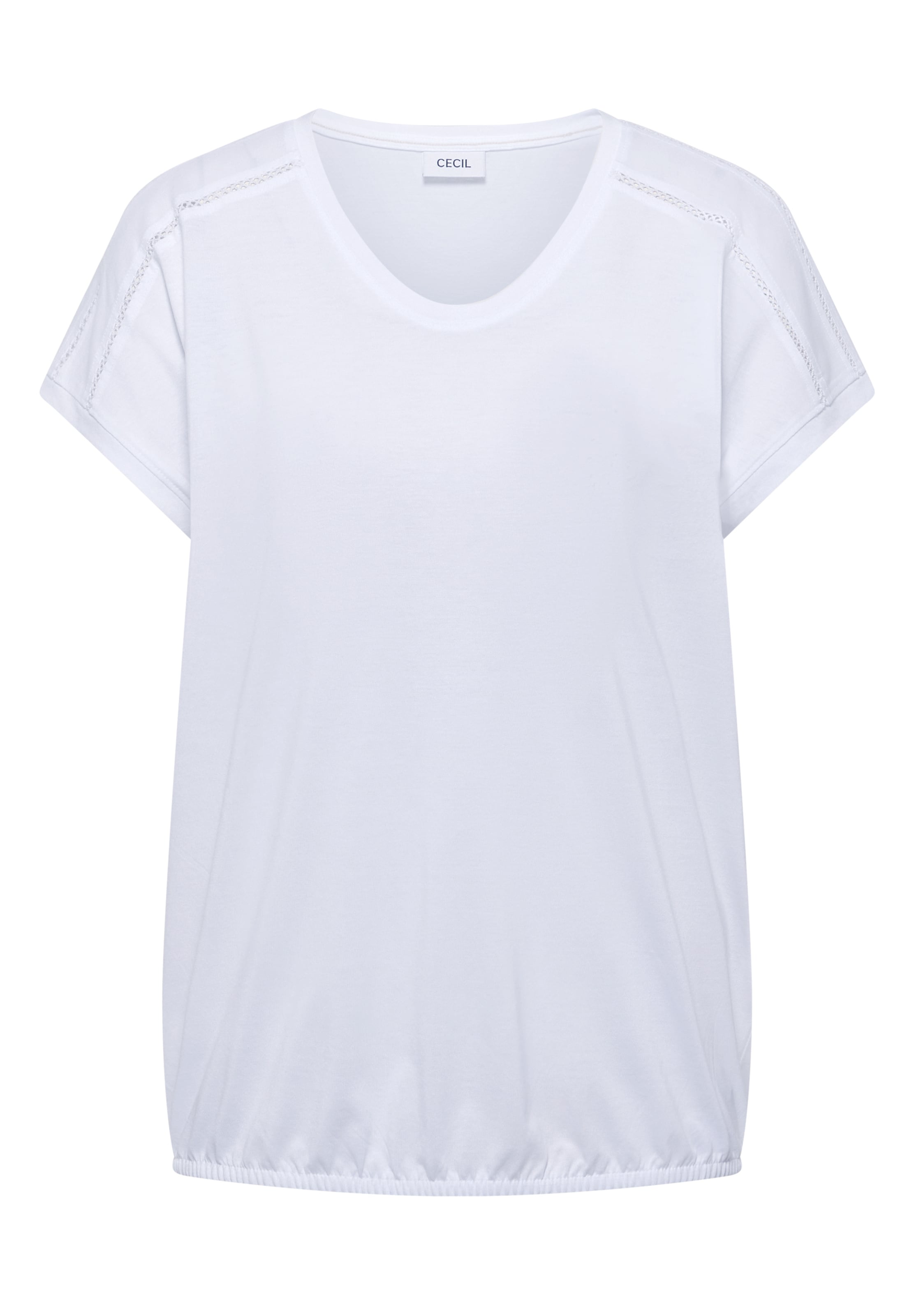 CECIL T-Shirt in Weiß: Vorderseite