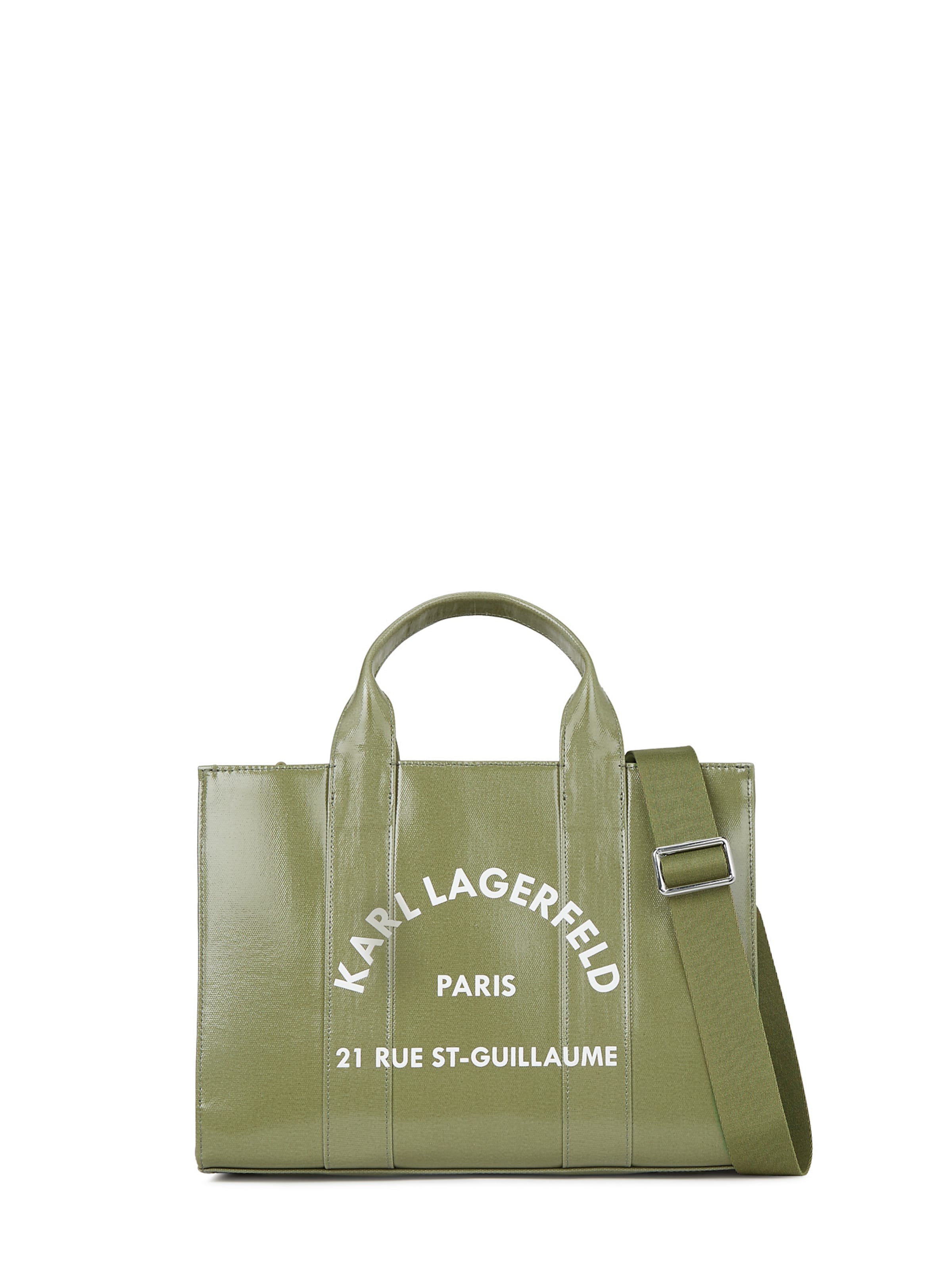 Karl Lagerfeld Shopper - kiwi / prírodná biela, Produkt