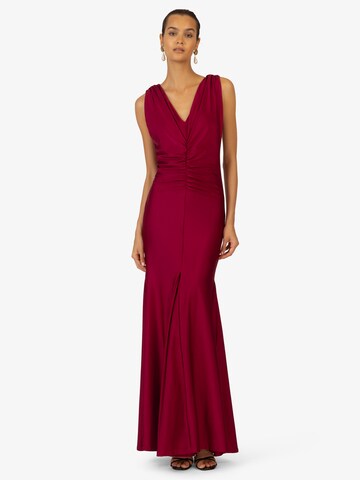 Robe de soirée Kraimod en rouge : devant