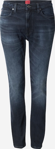 HUGO Slimfit Farkut '734' värissä sininen: etupuoli