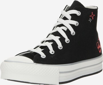 Sneaker 'Chuck Taylor All Star EVA' de la CONVERSE pe negru: față