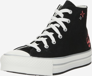 CONVERSE Sneakers 'Chuck Taylor All Star EVA' in Zwart: voorkant