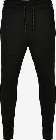 SOUTHPOLE Tapered Pants in Black: front