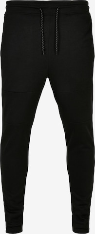 Effilé Pantalon SOUTHPOLE en noir : devant