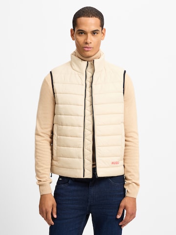 HUGO Bodywarmer 'Brentino' in Beige: voorkant