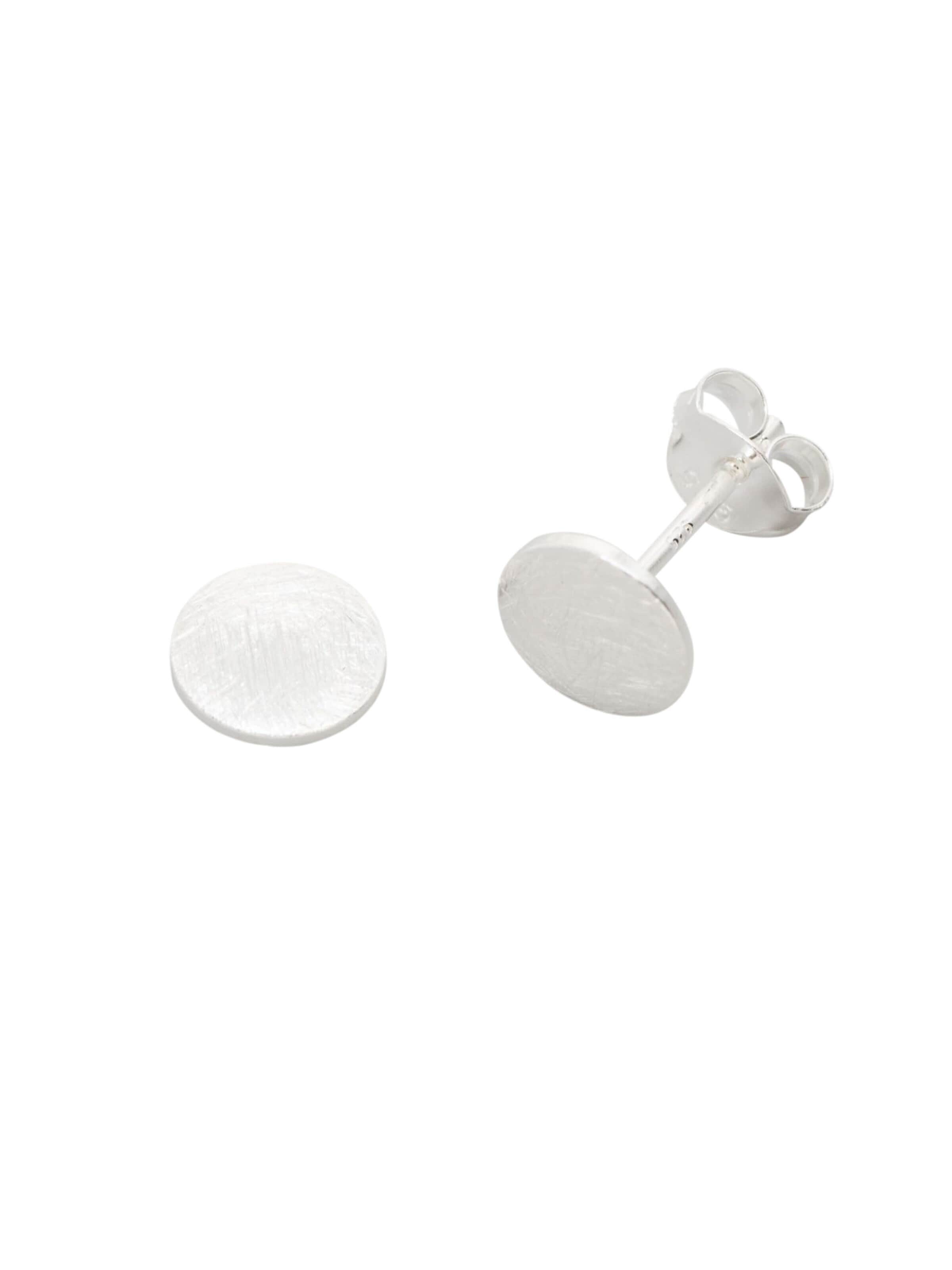 fejn Earrings in Silver: front