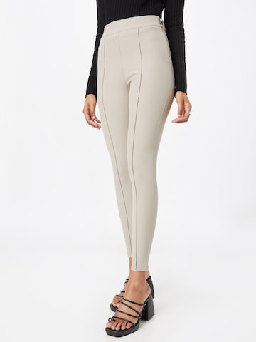 River Island Skinny Pants in Grey: front